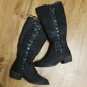 7 1/2 SO American Heritage Black Boots - Worn Once